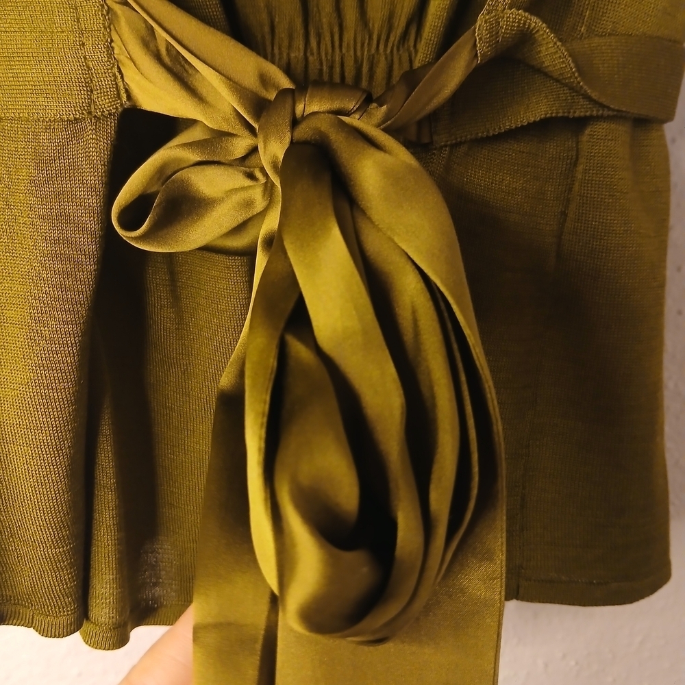 Hugo Boss Forest Green Knit Cardigan - Picture 4 of 12